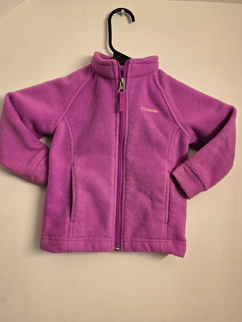 Columbia Toddler Girls' 18m/2T Pink Fleece Jacket